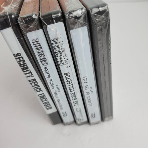 DVD Lot Of 5 Sealed Movies Gladiator Legends Of The Fall Bone Collector - Picture 5 of 13